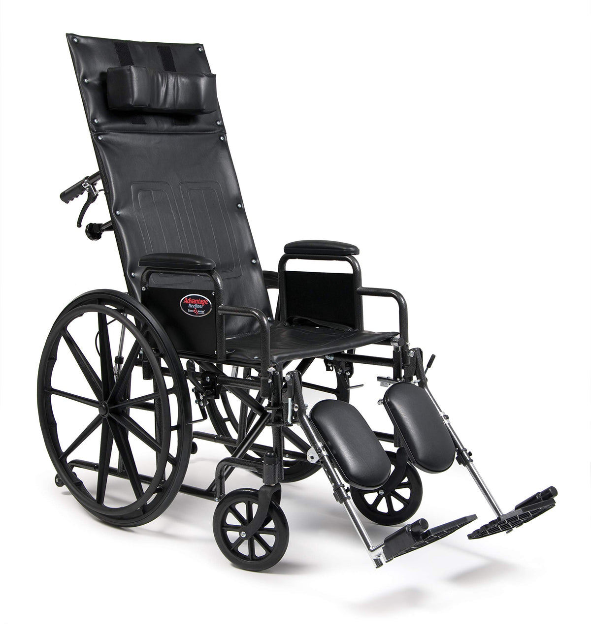 22" High Back Reclining Wheelchair N57417