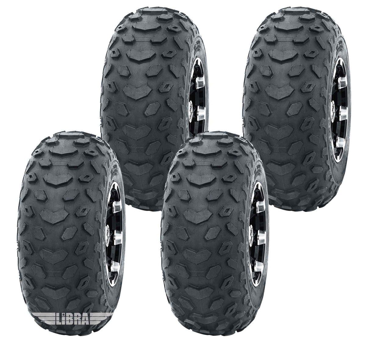 19x7-8 ATV Tires Set of 4 T208