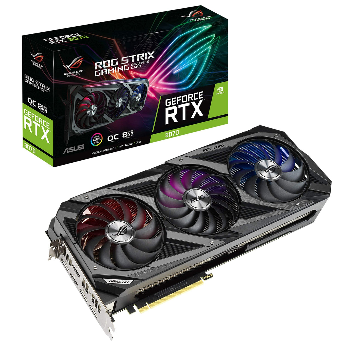 NVIDIA GeForce RTX 3070 8GB GDDR6 Gaming Graphics Card K371