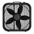 Black 3-Speed Box Fan A828