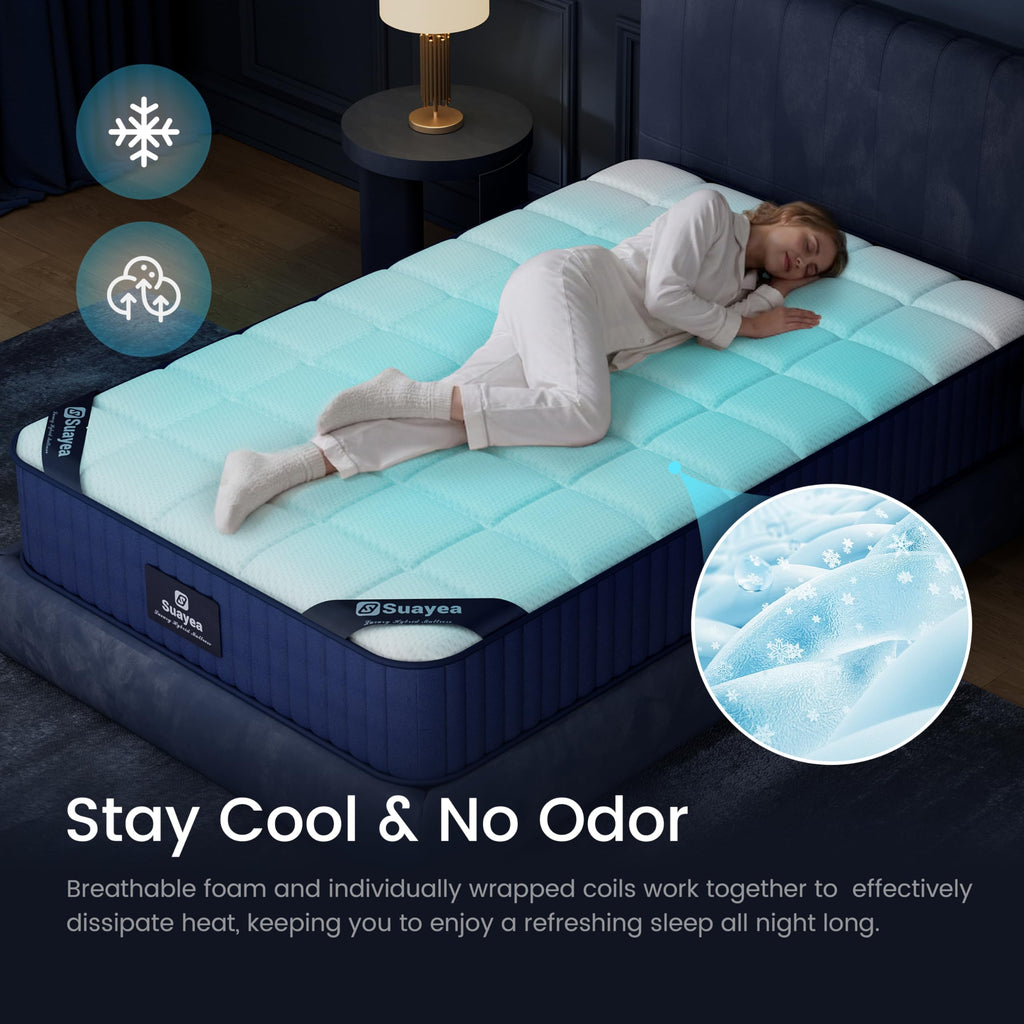 8 inch Hybrid Memory Foam Full Mattress A959130