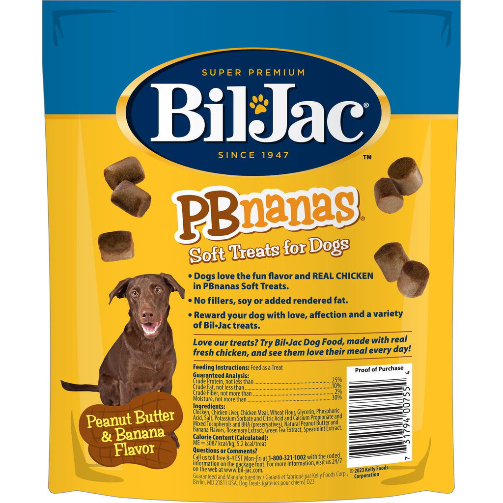 Soft Dog Treats with PB & Banana Flavor 4 oz V184807