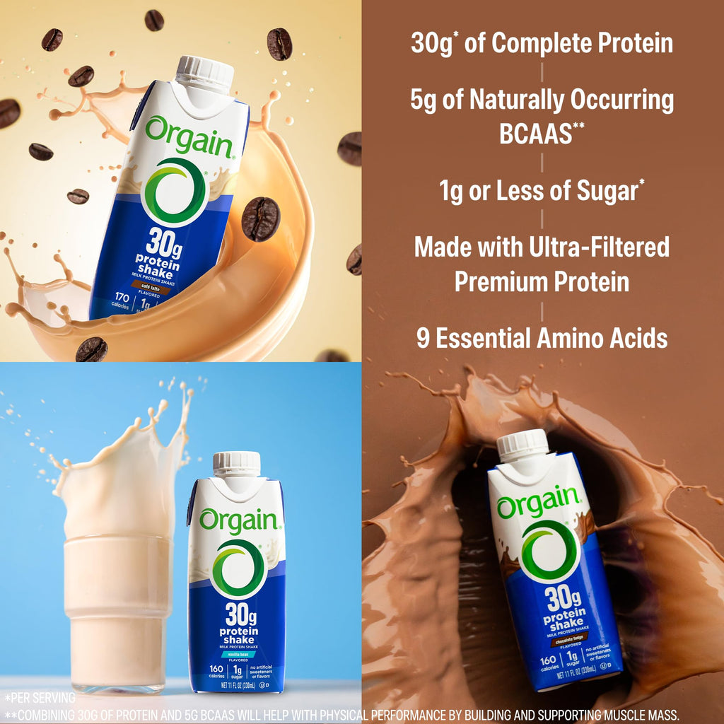 30g High Protein Dairy Shake, 5g BCAAs, 11 oz, 12pk G4227