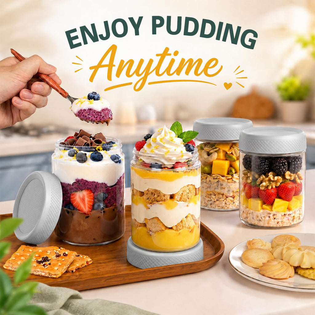 12 Pack 16 oz Glass Jars with Lid K319800