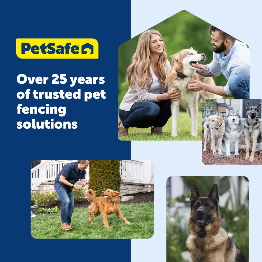 Wireless Outdoor Pet Barrier with Receiver Collar I57681