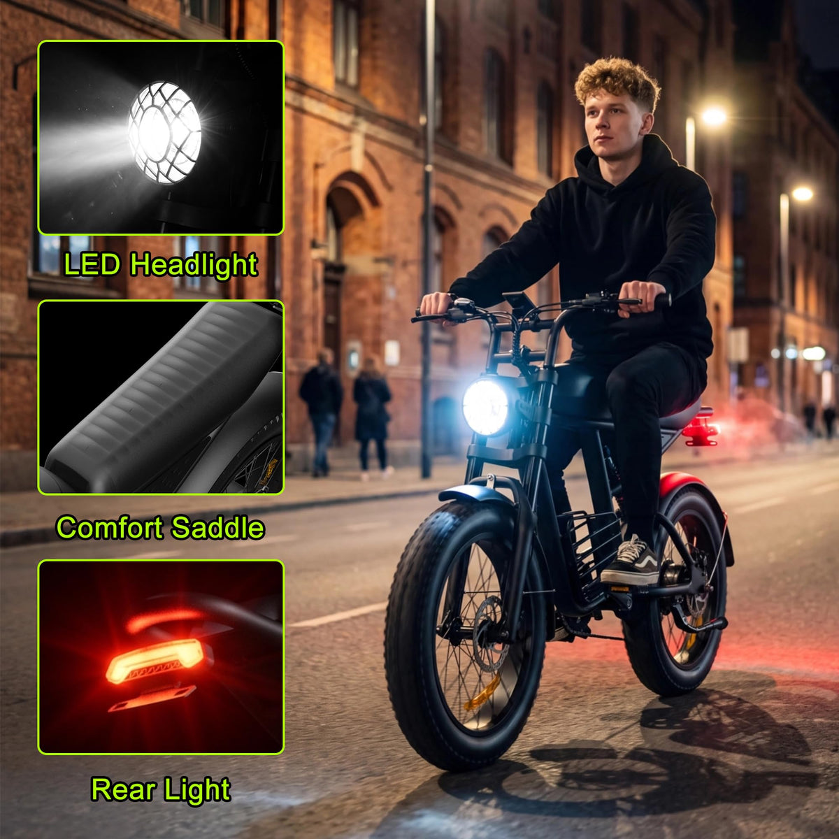 1500W 48V 20Ah Electric Bike R8623