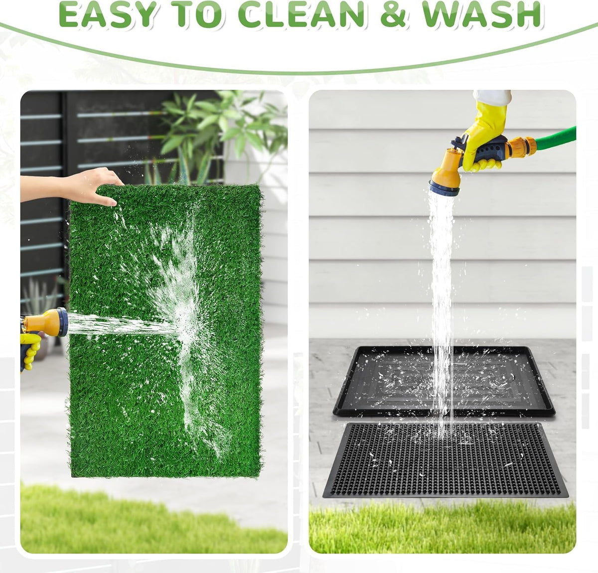 Dog Grass Pad with Tray X75974