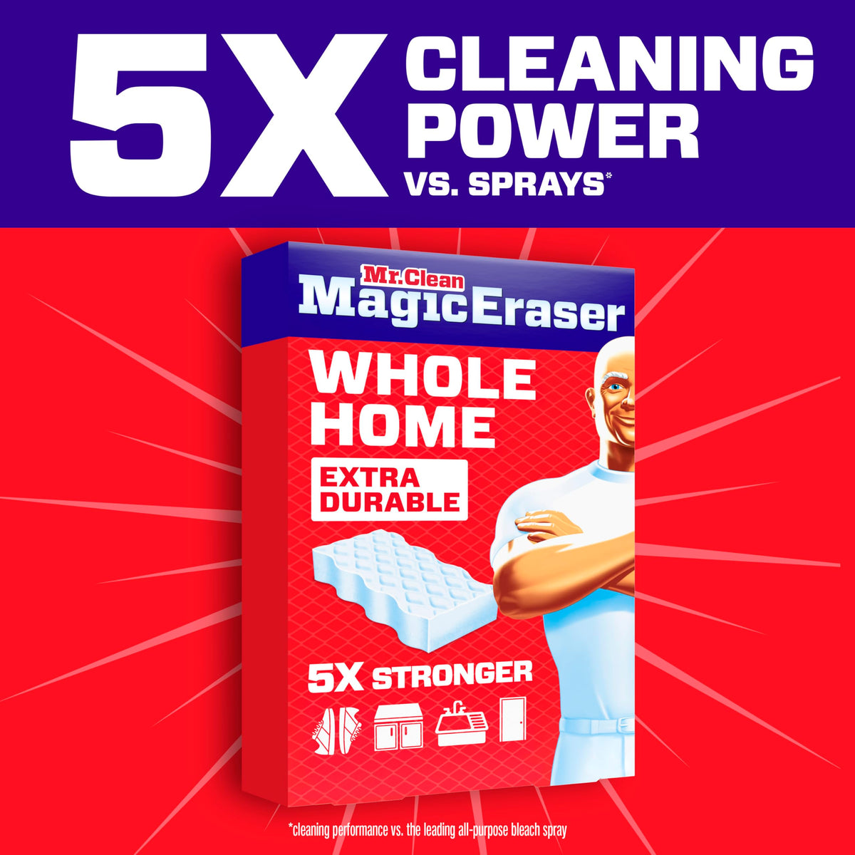 All Purpose Cleaner Melamine Pads 12ct V9685