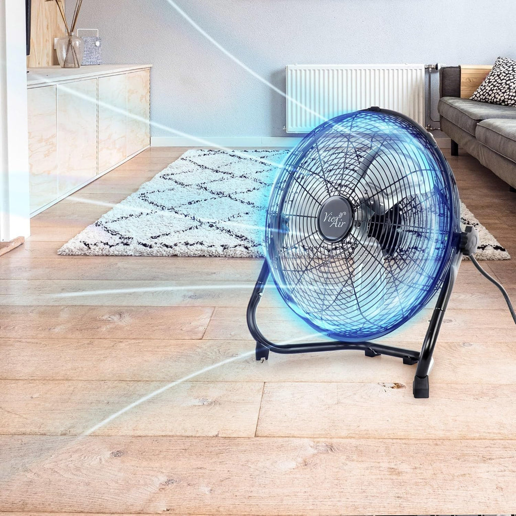 20 Inch Tilting 3-Speed Metal Floor Fan P24708