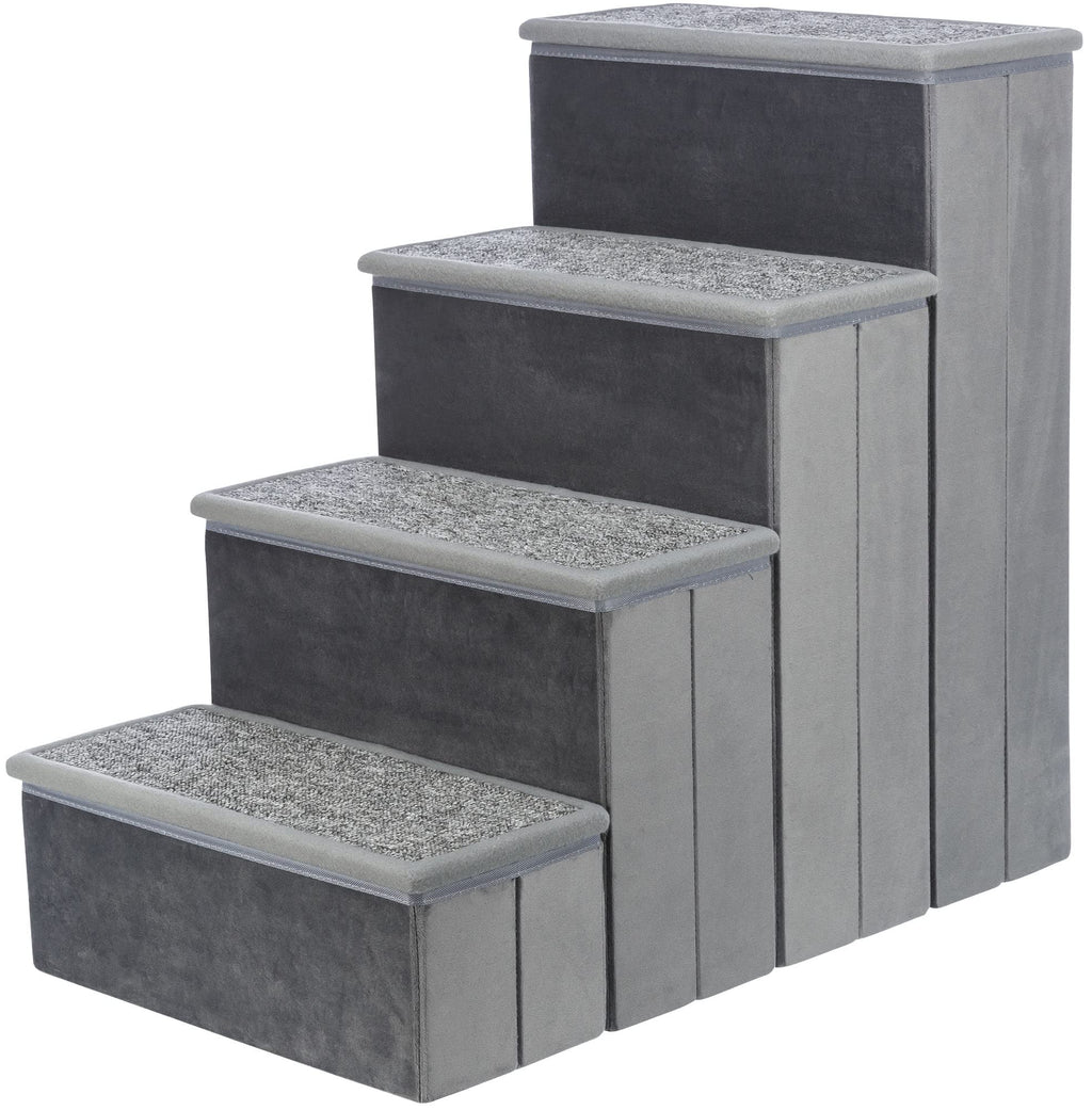 4-Step Velour Pet Stairs M100