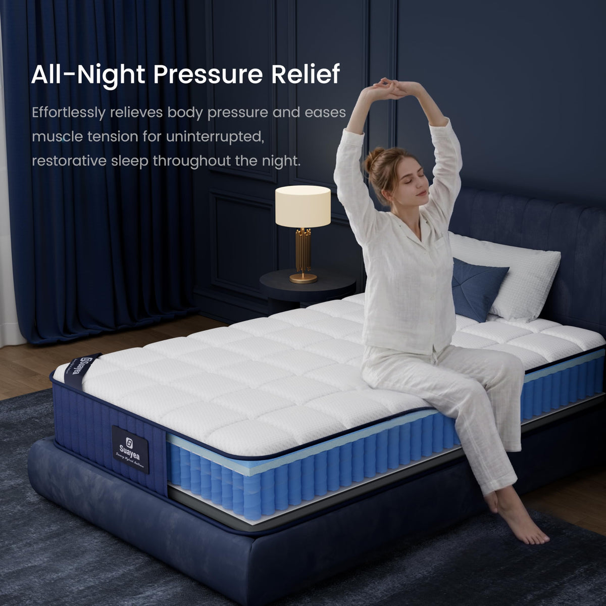 8 inch Hybrid Memory Foam Full Mattress A959130