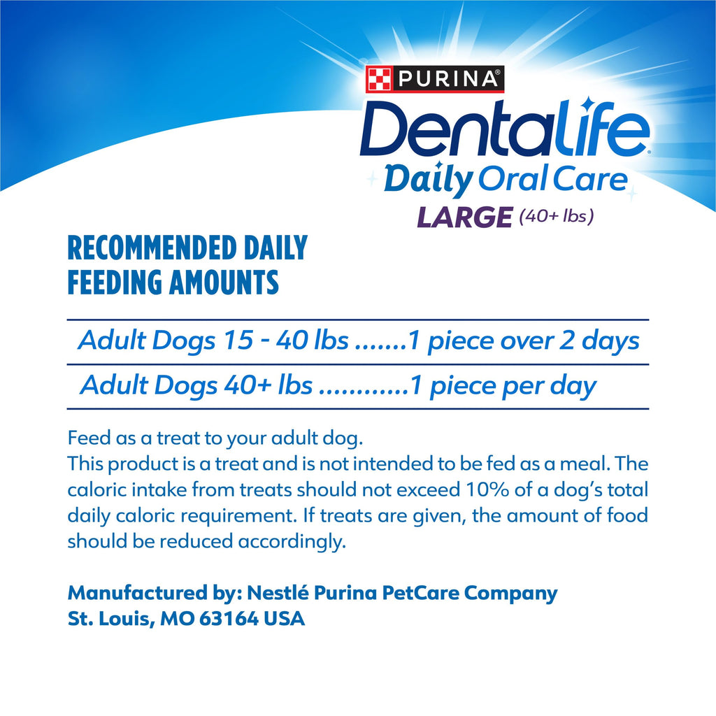 Daily Dental Chews for Large Dogs, 18 ct M8154