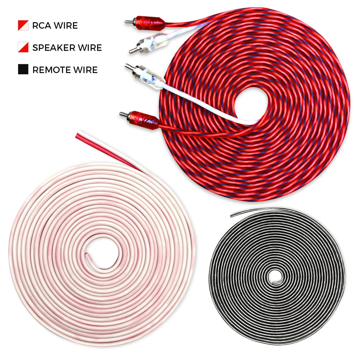 4 Gauge CCA Amp Wiring Install Kit B6540