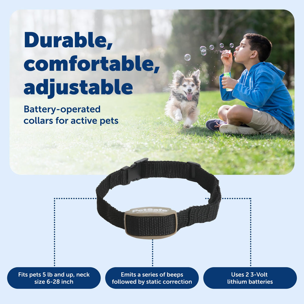 Wireless Outdoor Pet Barrier with Receiver Collar I57681