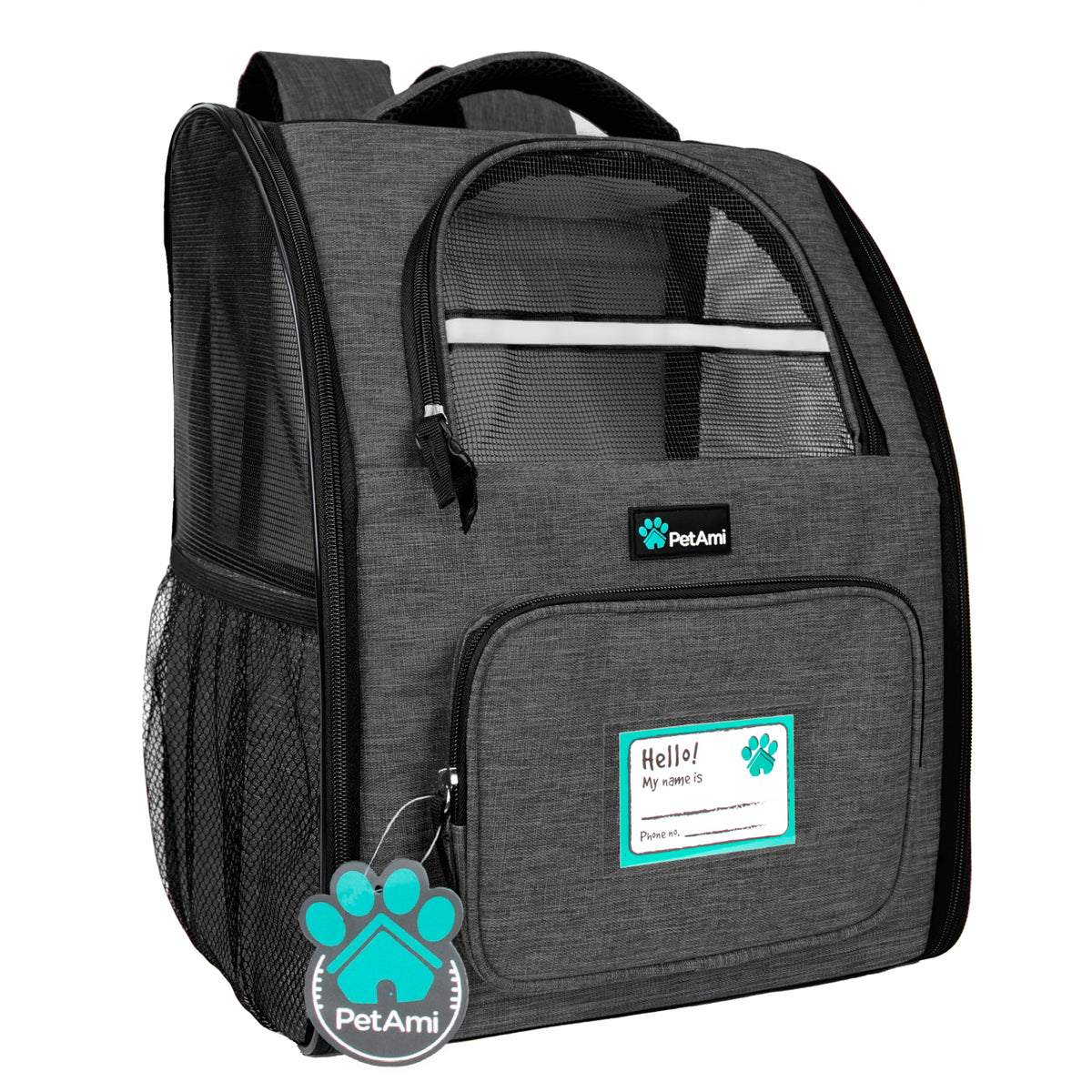 Charcoal Dog Backpack Carrier S6249