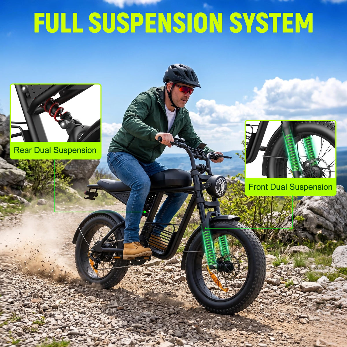 1500W 48V 20Ah Electric Bike R8623