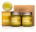 Natural Moisturizing Unscented Calendula Skin Salve, 1 oz 2 Pack V56858